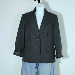 Evan Picone Suit Blazer Boyfriend Jacket